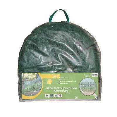 TUNNEL ACCORDEON FILET DE PROTECTIO  0,60x3m -  h0,43 Jany